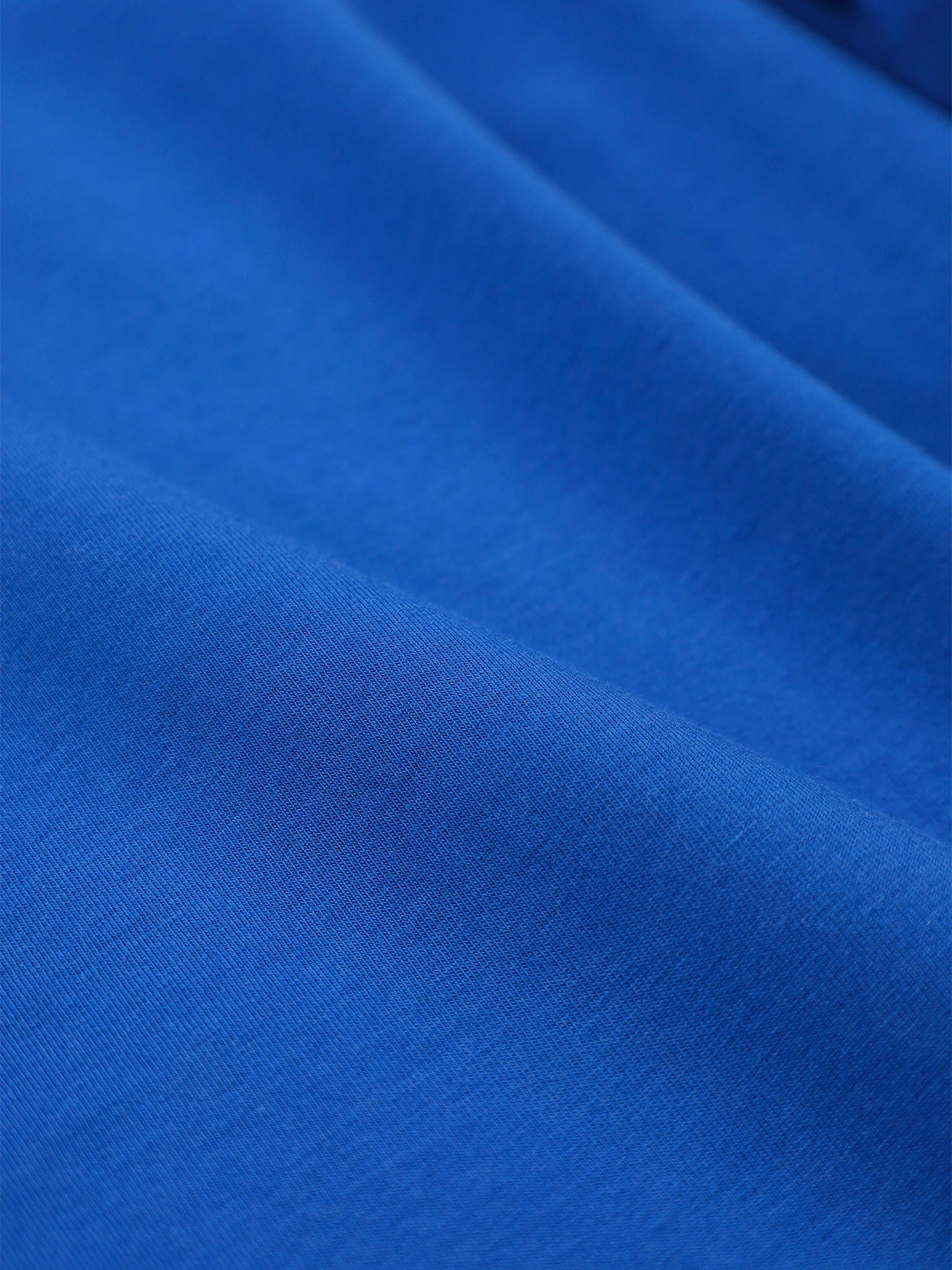 Водолазка синего цвета из смесового хлопка